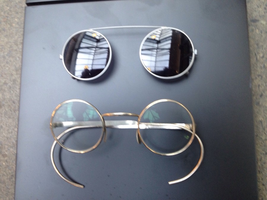 Clip on sunglasses Eye Contact Opticians, London, Liverpool Street